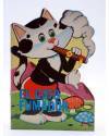 Cubierta de CUENTO TROQUELADO PEQUEÑO ZOO 91. EL GATO FUMADOR (E. Sotillos / A. Ayné) Toray 1967
