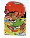 Contracubierta de CUENTO TROQUELADO PEQUEÑO ZOO 167. EL QUESO (E. Sotillos / A. Ayné) Toray 1969