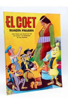 Cubierta de EL COET AÑO XXX Nº 30. REVISTA FALLERA. AÑO 1974 (Vvaa) Valenciana 1974. FALLAS VALENCIA