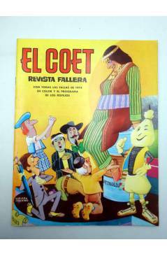 Muestra 1 de EL COET. REVISTA FALLERA. LOTE DE 9 NºS ENTRE 1963 Y 1983. FALLAS VALENCIA. Valenciana 1963