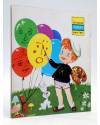 Contracubierta de PINTORES TORAY SERIE M 1. NIÑO PINTANDO GLOBOS (Antonio Ayné) Toray 1986