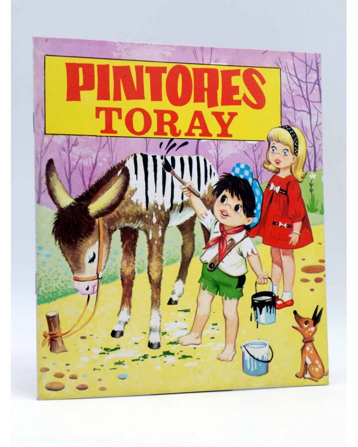 Cubierta de PINTORES TORAY SERIE M 5. BURRO PINTADO DE CEBRA (Antonio Ayné) Toray 1990