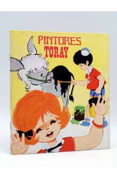 Cubierta de PINTORES TORAY SERIE M 6. BURRO PINTADO DE NEGRO (María Pascual) Toray 1986