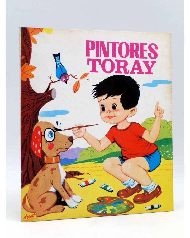 Cubierta de PINTORES TORAY SERIE M 7. PERRO CON GAFAS PINTADAS (Antonio Ayné) Toray 1986