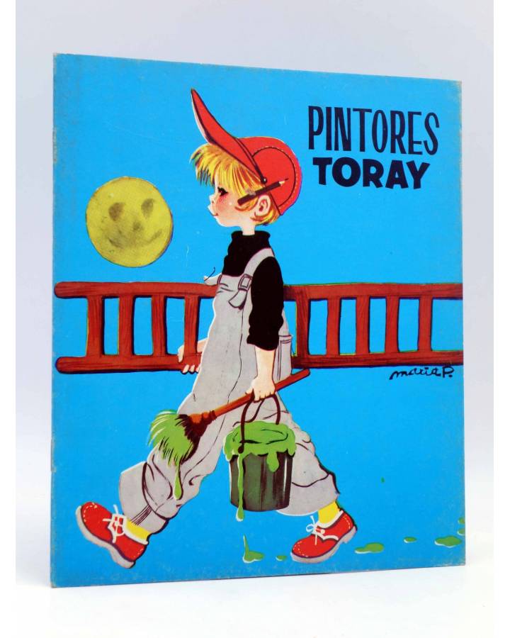 Cubierta de PINTORES TORAY SERIE M 8. NIÑO PINTOR CON ESCALERA (María Pascual) Toray 1986