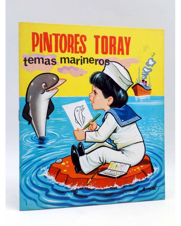 Cubierta de PINTORES TORAY SERIE M 10. TEMAS MARINEROS (Antonio Ayné) Toray 1980