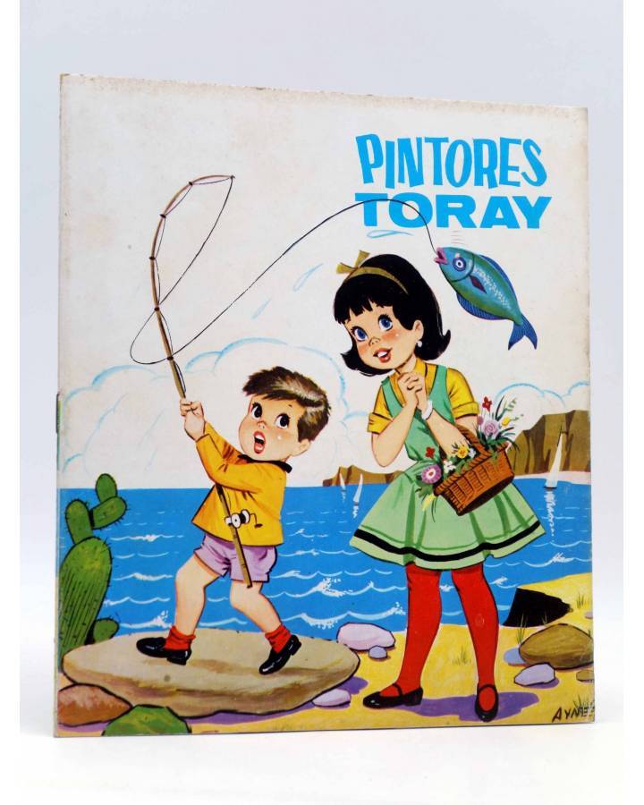 Cubierta de PINTORES TORAY SERIE M 25. PESCANDO (Antonio Ayné) Toray 1980