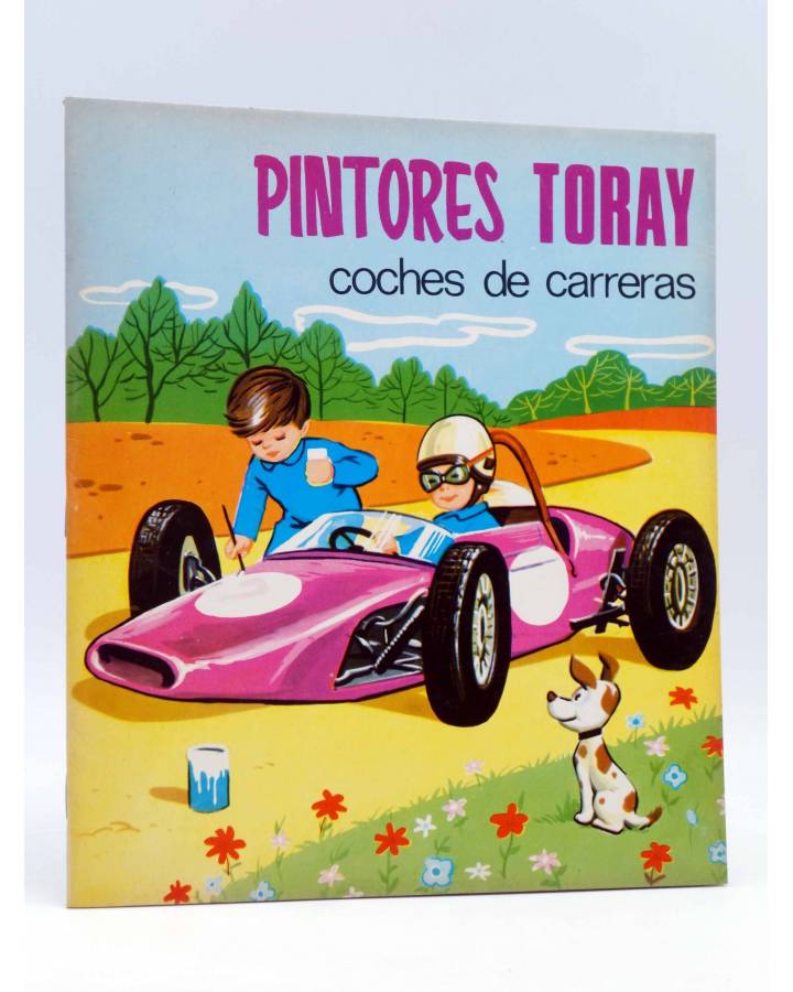Cubierta de PINTORES TORAY SERIE M 13. COCHES DE CARRERAS (Sin Acreditar) Toray 1975