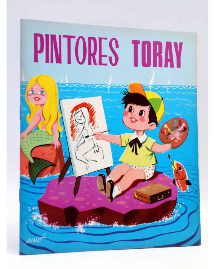 Cubierta de PINTORES TORAY SERIE M 30. SIRENA (Antonio Ayné) Toray 1975