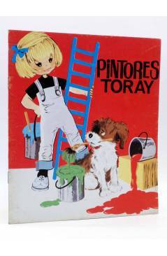 Cubierta de PINTORES TORAY SERIE G 4. NIÑA PERRO Y ESCALERA (¿María Pascual?) Toray 1988