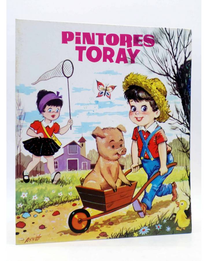Cubierta de PINTORES TORAY SERIE G 5. CERDO EN CARRETILLA (Antonio Ayné) Toray 1988