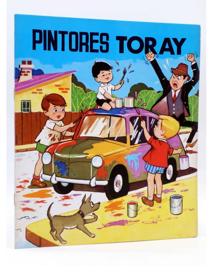 Cubierta de PINTORES TORAY SERIE G 9. PINTANDO UN COCHE. Toray 1988