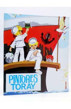 Cubierta de PINTORES TORAY SERIE G 10. PINTANDO UN BARCO (¿María Pascual?) Toray 1988