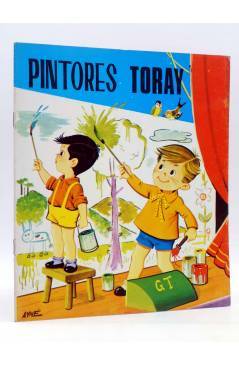 Cubierta de PINTORES TORAY SERIE G 15. DOS NIÑOS PINTANDO EN UN ESCENARIO (Antonio Ayné) Toray 1978
