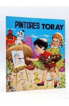 Cubierta de PINTORES TORAY SERIE G 18. LIENZO CABALLETE PERRITO NIÑOS (Antonio Ayné) Toray 1986