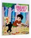 Cubierta de PINTORES TORAY SERIE G 21. NIÑO EN EL BOSQUE CON MONO PINTOR (Antonio Ayné) Toray 1973