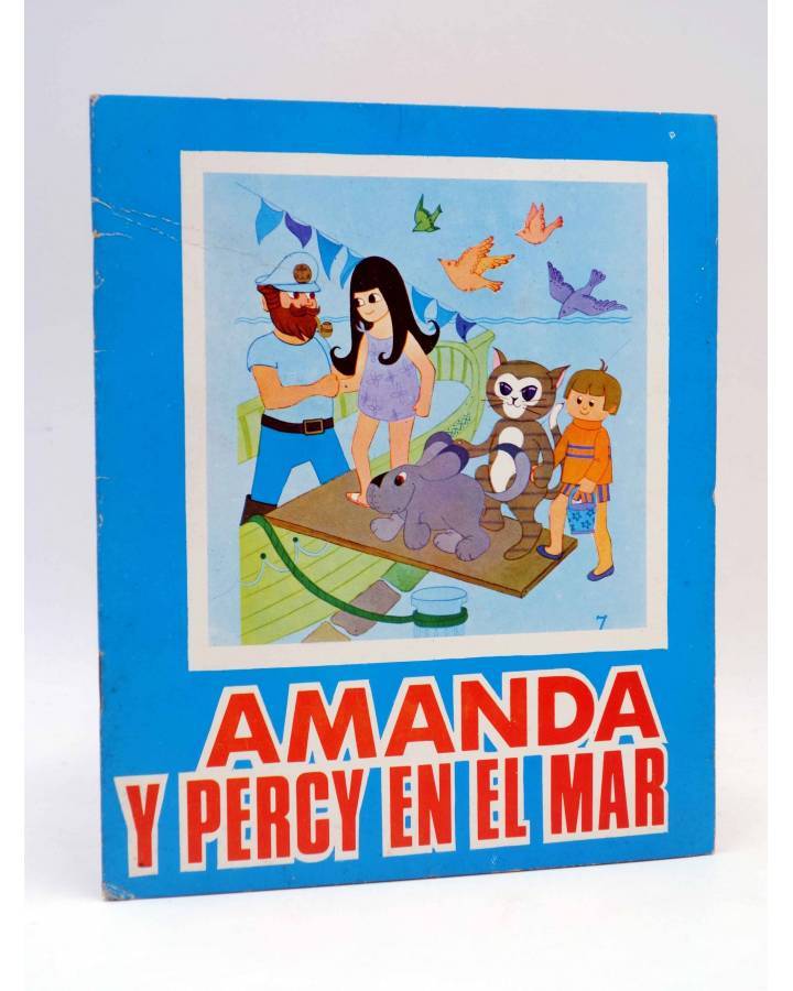 Cubierta de AMANDA 3. AMANDA Y PERCY EN EL MAR (Sandra Molloy / Jackeline Wilkins) Toray 1967