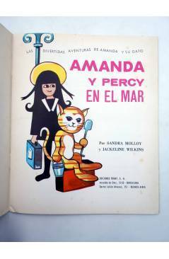 Muestra 1 de AMANDA 3. AMANDA Y PERCY EN EL MAR (Sandra Molloy / Jackeline Wilkins) Toray 1967