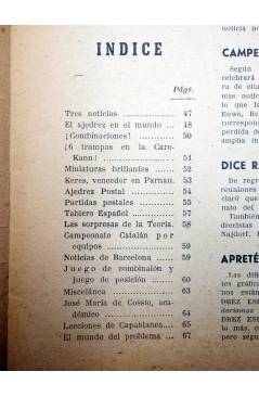 Muestra 3 de AJEDREZ ESPAÑOL AÑO VI Nº 64. REVISTA MENSUAL. ABRIL (Vvaa) FEDA 1947