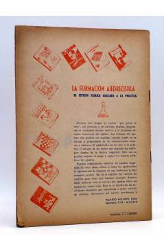 Contracubierta de AJEDREZ ESPAÑOL AÑO VII Nº 95. REVISTA MENSUAL. NOVIEMBRE (Vvaa) FEDA 1949