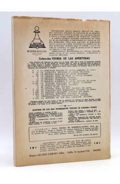 Contracubierta de EL AJEDREZ ESPAÑOL AÑO III Nº 19. REVISTA MENSUAL. MARZO (Vvaa) FEDA 1957