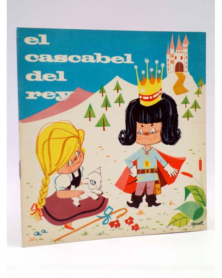 Cubierta de CUENTOS TORNASOL 5. EL CASCABEL DEL REY (E. Sotillos / Serret) Toray 1961