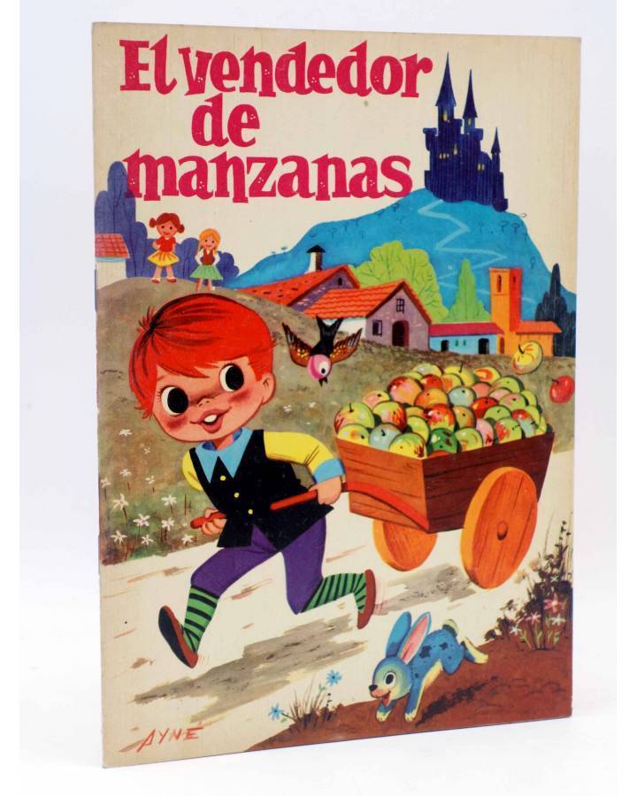 Cubierta de CUENTOS JILGUERITO 21. EL VENDEDOR DE MANZANAS (Eugenio Sotillos / Antonio Ayné) Toray 1960