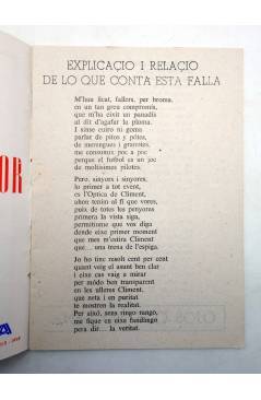 Muestra 4 de LLIBRET DE LA FALLA. PLAÇA DEL SANT BULT I ADJACENTS (Miquel García Orts) Valencia 1961