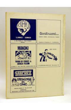 Contracubierta de FANZINE ZERO COMICS 3. ESTRELLA INVITADA: GILBERT SHELTON (Vvaa) Antonio Garcés 1981