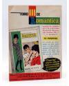 Contracubierta de SELECCIÓN ROMÁNTICA 89. REVISTA JUVENIL FEMENINA (Vvaa) Ibero Mundial 1963. SIN POSTER