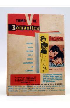Contracubierta de SELECCIÓN ROMÁNTICA 131. REVISTA JUVENIL FEMENINA (Vvaa) Ibero Mundial 1964. SIN POSTER