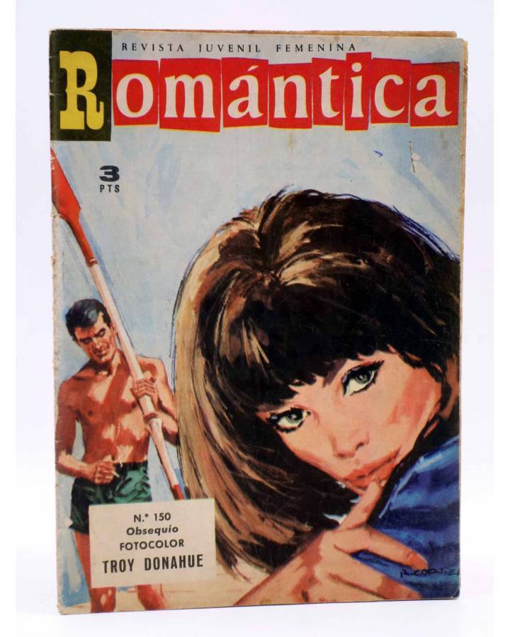 Cubierta de SELECCIÓN ROMÁNTICA 150. REVISTA JUVENIL FEMENINA (Vvaa) Ibero Mundial 1964. SIN POSTER