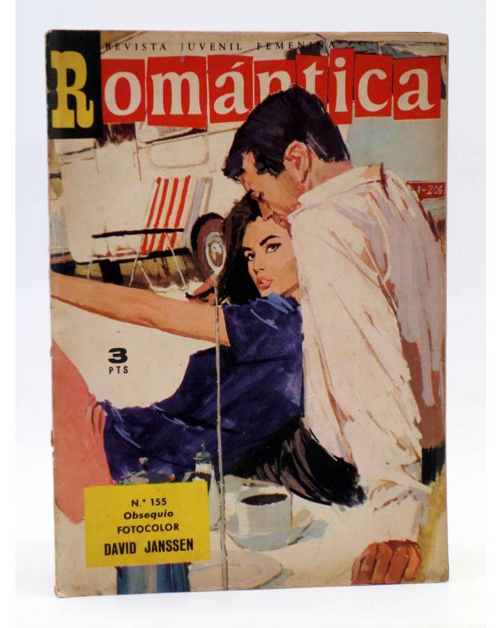 Cubierta de SELECCIÓN ROMÁNTICA 155. REVISTA JUVENIL FEMENINA (Vvaa) Ibero Mundial 1964. SIN POSTER