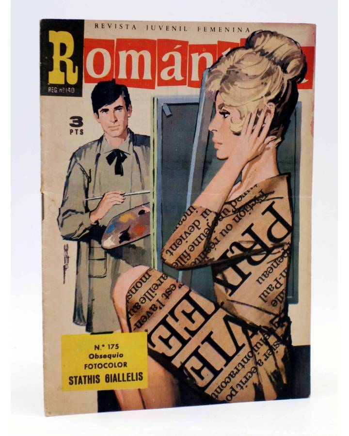 Cubierta de SELECCIÓN ROMÁNTICA 175. REVISTA JUVENIL FEMENINA (Vvaa) Ibero Mundial 1965. SIN POSTER