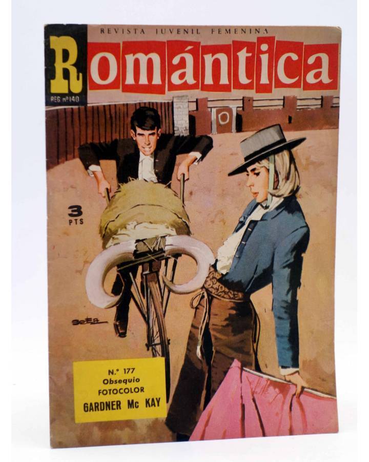 Cubierta de SELECCIÓN ROMÁNTICA 177. REVISTA JUVENIL FEMENINA (Vvaa) Ibero Mundial 1965. SIN POSTER