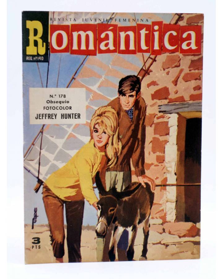 Cubierta de SELECCIÓN ROMÁNTICA 178. REVISTA JUVENIL FEMENINA (Vvaa) Ibero Mundial 1965. SIN POSTER