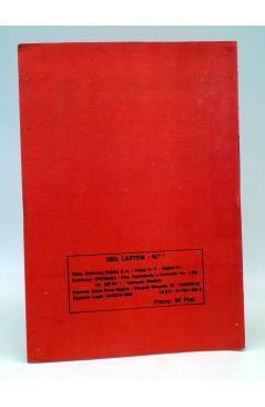 Contracubierta de RED LAYTON 1. EL ERMITAÑO (M. Yáñez / Félix Cascajo) Maisal 1980
