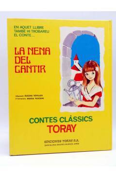 Contracubierta de CONTES CLASSICS 9. LES SABETETES VERMELLES (Eugenio Sotillos / María Pascual) Toray 1978