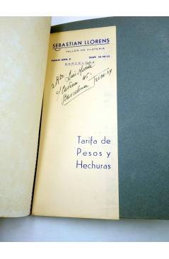 Muestra 4 de CATÁLOGO GENERAL DE CUBIERTOS SEBASTIÁN LLORENS TALLER DE PLATERÍA. 205X29 CM. 10 LÁMINAS COLOR. Circa 1920