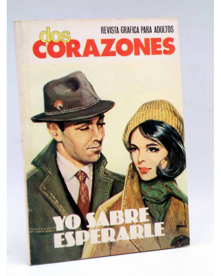 Cubierta de DOS CORAZONES 45. YO SABRÉ ESPERARLE (No Acreditado) Producciones Editoriales 1981