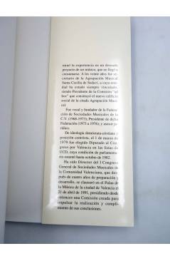Muestra 4 de HISTORIA DE LAS SOCIEDADES MUSICALES DE LA COMUNIDAD VALENCIANA 1 Y 2. EN ESTUCHE (V. Ruiz Monrabal) 1993