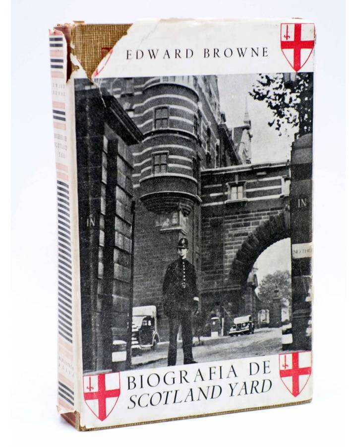 Cubierta de BIOGRAFÍA DE SCOTLAND YARD (Edward Browne) Biblioteca Nueva 1947