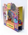 Muestra 2 de EL CIRCO PRESENTA 1. EL ELEFANTE. CUENTO CON DIORAMA (Antonio / Nikolas) Montena / Rama 1981