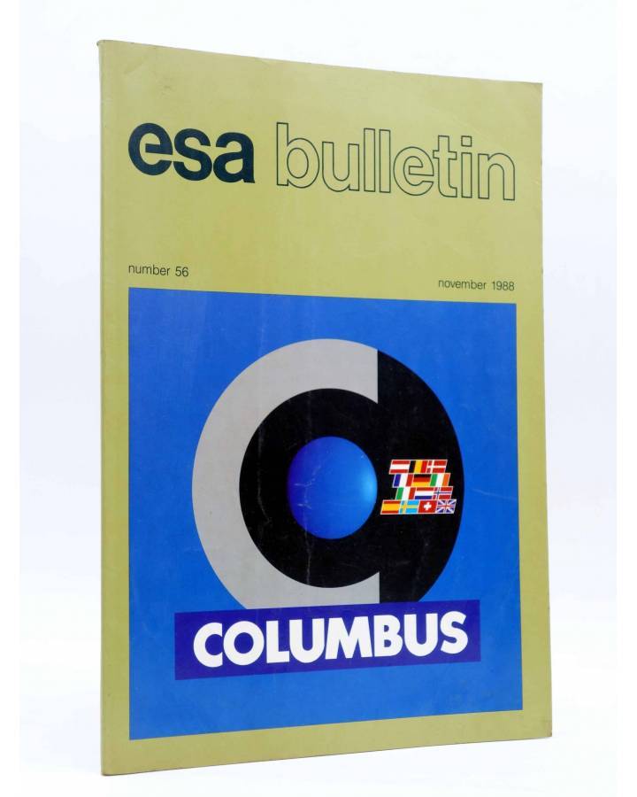 Cubierta de REVISTA ESA BULLETIN 56. COLUMBUS. NOVEMBER (Vvaa) European Space Agency 1988