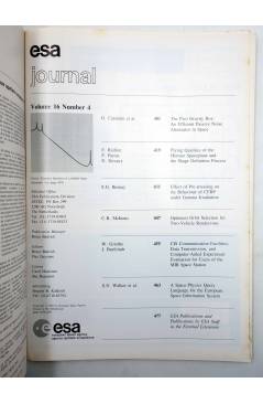Muestra 4 de REVISTA ESA JOURNAL VOL. 16 92/3. AGENCIA ESPACIAL EUROPEA (Vvaa) European Space Agency 1992