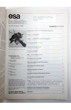 Muestra 1 de REVISTA ESA BULLETIN 63. ULYSSES LAUNCH ISSUE. AUGUST 1990 (Vvaa) European Space Agency 1990