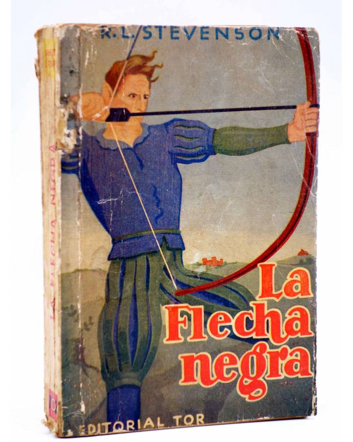 Cubierta de LA FLECHA NEGRA (R.L. Stevenson) Tor 1950
