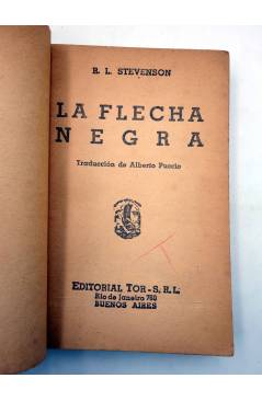 Muestra 1 de LA FLECHA NEGRA (R.L. Stevenson) Tor 1950