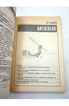 Muestra 1 de EL CARABO: REVISTA DE CIENCIAS SOCIALES 4. EL FASCISMO / EUZKADI. ENERO-FEBRERO (Vvaa) SECISA 1977