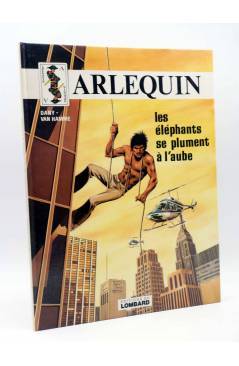 Cubierta de ARLEQUIN. LES ÉLÉPHANTS SE PLUMENT À L'AUBE (Dany / Van Hamme) Du Lombard 1979. EO